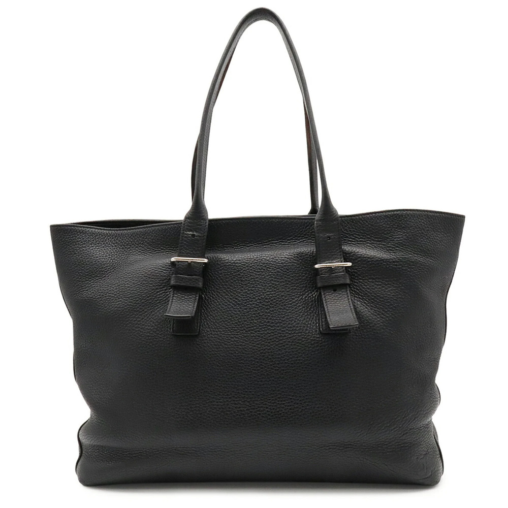 LOUIS VUITTON Cabas Voyage Tote Bag Shoulder Taurillon Leather Noir Black M50086